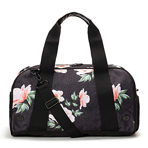 Vooray Burner, Small Duffel Bag, Gym Bag with Shoe Pocket, 16