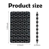 Rwotlls 6 Pack Silicone Double-Sided Suction Cup Phone Case Detachable Mount, Hands-Free Strong Grip Holder Stand for Selfies and Videos (Rose+Black+Pink+Purple+Blue+Transparent) — image 2