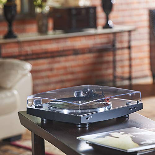 Audio-Technica AT-LP3BK Plateau tournant stéréo à courroie entièrement automatique Noir noir - Les Beatles, Paul McCartney, John Lennon, RIngo Starr, George Harrison Audio-Technica AT-LP3BK Plateau tournant stéréo à courroie entièrement automatique Noir noir – Image 8