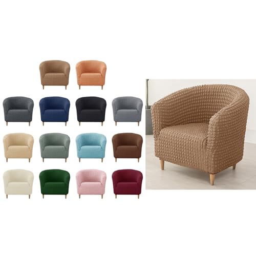 Housse de canapé extensible en seersucker pour protéger des taches et animaux