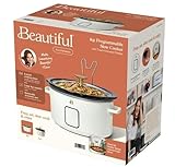 BEAUTIFUL PROGRAMABLE DIGITAL SLOW COOKER 4 QT