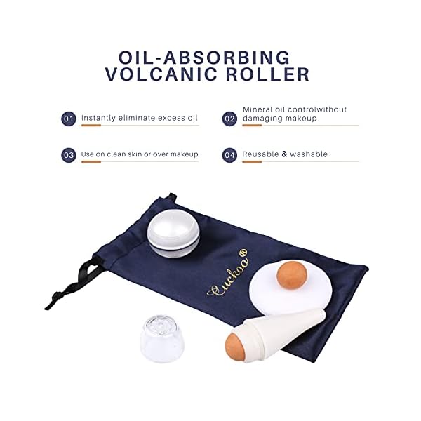 Cuckoo-Face-Makeup-Oil-Absorbing-Volcanic-Face-RollerDouble-RollerOily-Skin-ControlReusable-Facial-Skincare-Tool-for-At-Home Cuckoo Face Makeup Oil-Absorbing Volcanic Face Roller,Double Roller,Oily Skin Control,Reusable Facial Skincare Tool for At-Home