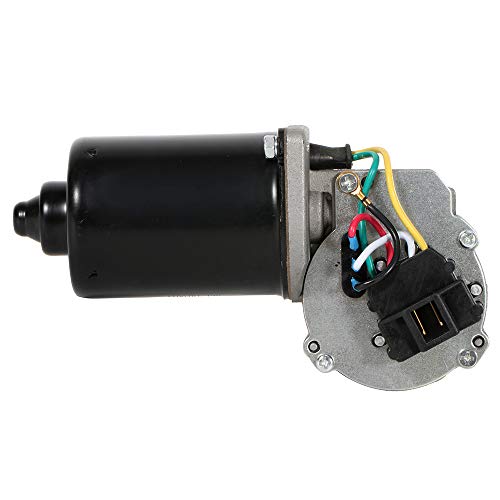 Image of cciyu Front Windshield Wiper Motor Compatible with 1998 For Dodge For B1500 Replace 55155046AD,55155046AE,WPM3009 4 Pin Wiper Motor