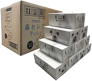 【10個セット】ネピア 鼻セレブティッシュ200Ｗ(400枚) 日本製 風邪や花粉症やデリケートなお肌の方に