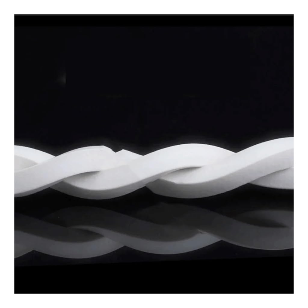 Acvacv One Color Square Silicone Rubber Sponge Strip 1M, For Door Window White Rectangle Silicone Foamed Sealing Weatherstrip Rubber Gasket Trim Sealing Strip(15X20mm)