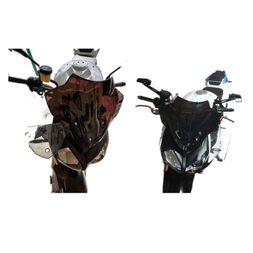 Pare-vent extension de pare-brise fumé iridium pour BMW S1000R 2014-2019