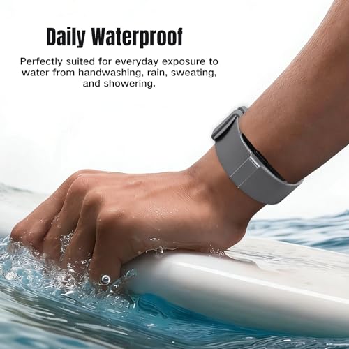 image for CAMTOVGCA Silicone Loop Strap Compatible with Hume Health Band, Soft S