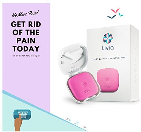 Instant Period Cramps Relief - Drug-Free Solution for Menstrual Cycle Pain - Revolutionary Electric Abdominal Treatment - Get Rid of Menses Aches Little Ally to Fight Menstruation Cramps