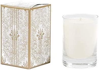 Ergo Soy Candle Pearl Collection, Artisan Hand-Poured Scented Candle Natural Vegan Soy Wax - Luxuriously Scented Palo Santo 12 Ounce Candle