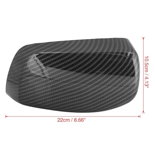 Couvercle rétroviseur BMW E60 E61 E63 E64 2003-2008 en noir brillant pour aile latérale - 4