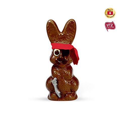 Frey Schokoladenhase Junoir «Captain John» 240g / 28cm - Piraten-Osterhase aus Milchschokolade - UTZ-zertifizierte… – Bild 3