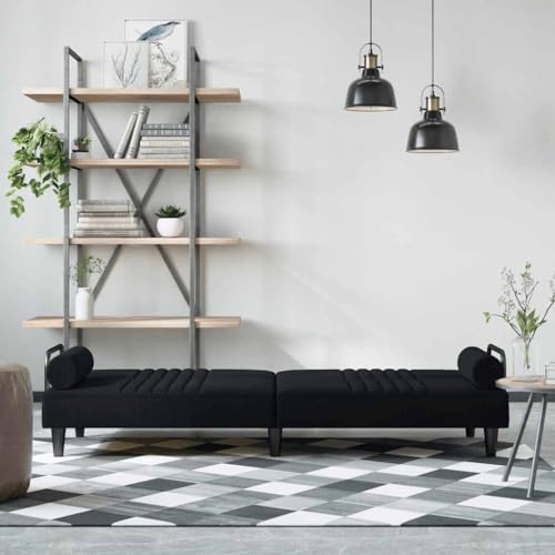 Sofá cama extensible con función de sueño y dos almohadas incluidas 4