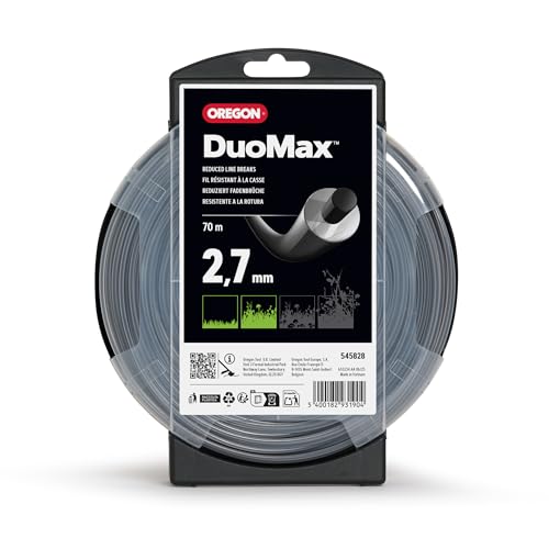 Oregon Round Dual Material 2.7mm Strimmer Line Heavy Duty, 2.7mm x 70m