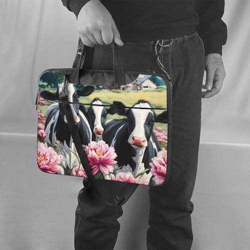 Bolso para portátil floral impermeable 15.6 pulgadas miniatura 2