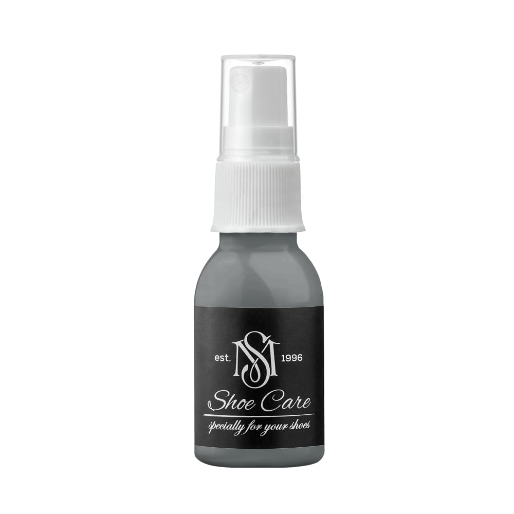 Spray do zamszu i nubuku - NCS S 6502-B50G Łupkowa Grafitowa Szarość - Renowator koloru i impregnat do zamszu, nubuku, weluru marki MAVI STEP - 50 ml / 1.70 fl oz