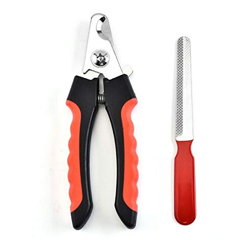 The DDS Store Dog Nail Clippers Professional Stainless Steel Pet Nail Grooming Clipper Dog Nail File with Adjustable Safety Guard Size -Small (B07FQNRDBF) Amazon Price History, Amazon Price Tracker