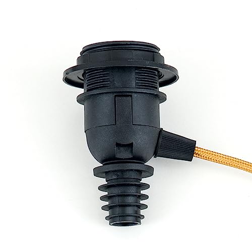 Portalámparas E27 para botella dorado de ORION LIGHTSTYLE 6