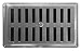 Regolabile Griglia di Ventilazione in Acciaio Inossidabile AISI 304 non Magnetico 22.5 x 15 cm.