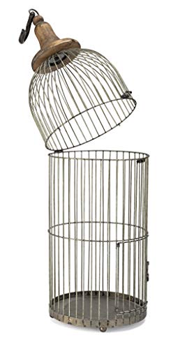 Imax-40516-2-Lenore-Bird-Cages-Set-of-2-Bird-Cage