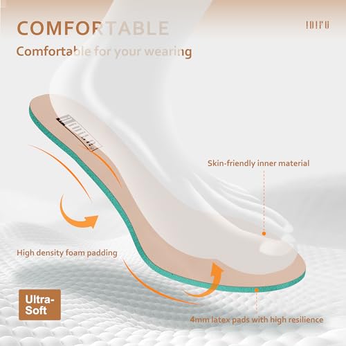 IDIFU Women's Romy Classic Pointed Toe Ankle Boots Side Zipper Low Block Heel Dress Booties3