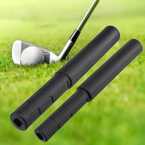 Lightweight ABS Shaft Extender with Spiral Tip for Steel or Clubs – Cuttable to Fit, 0.520
