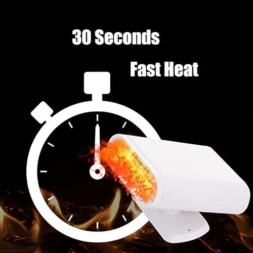 TOTMOX 12V 150W Auto Zigarettenanzünder Heizgebläse, Autoheizung Schnee Defogger Heizung Heizung