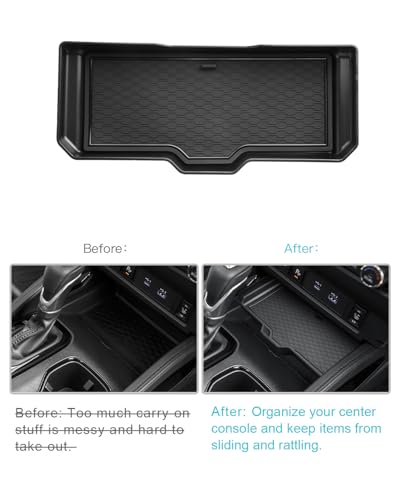 Image of CDEFG for 2025 2026 Nissan Frontier Center Console Organizer for 2022 2023 2024 2025 2026 Nissan Frontier Accessories Middle Console Organizer Storage Box