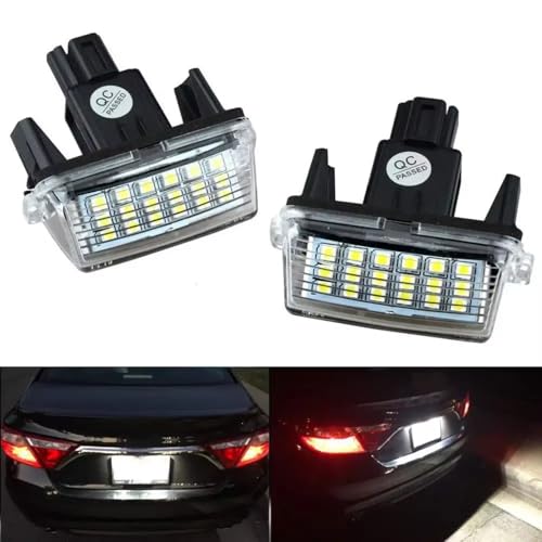 Luz de matrícula 81270-0D120 para Toyota Camry 2012-2017 y Highlander 4