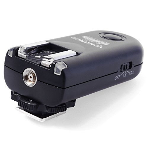 Yongnuo RF-603 N II - Kit de 2 disparadores inalámbricos para cámaras Nikon (2.4 GHz, 120 m, AAA), color negro - imagen 3