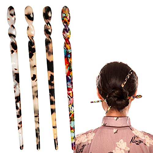 Acetate Hair Sticks (5 inch)