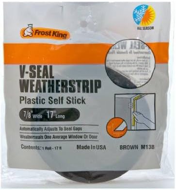 Thermwell #M13BH 7/8"x17' BRN Weather Strip12