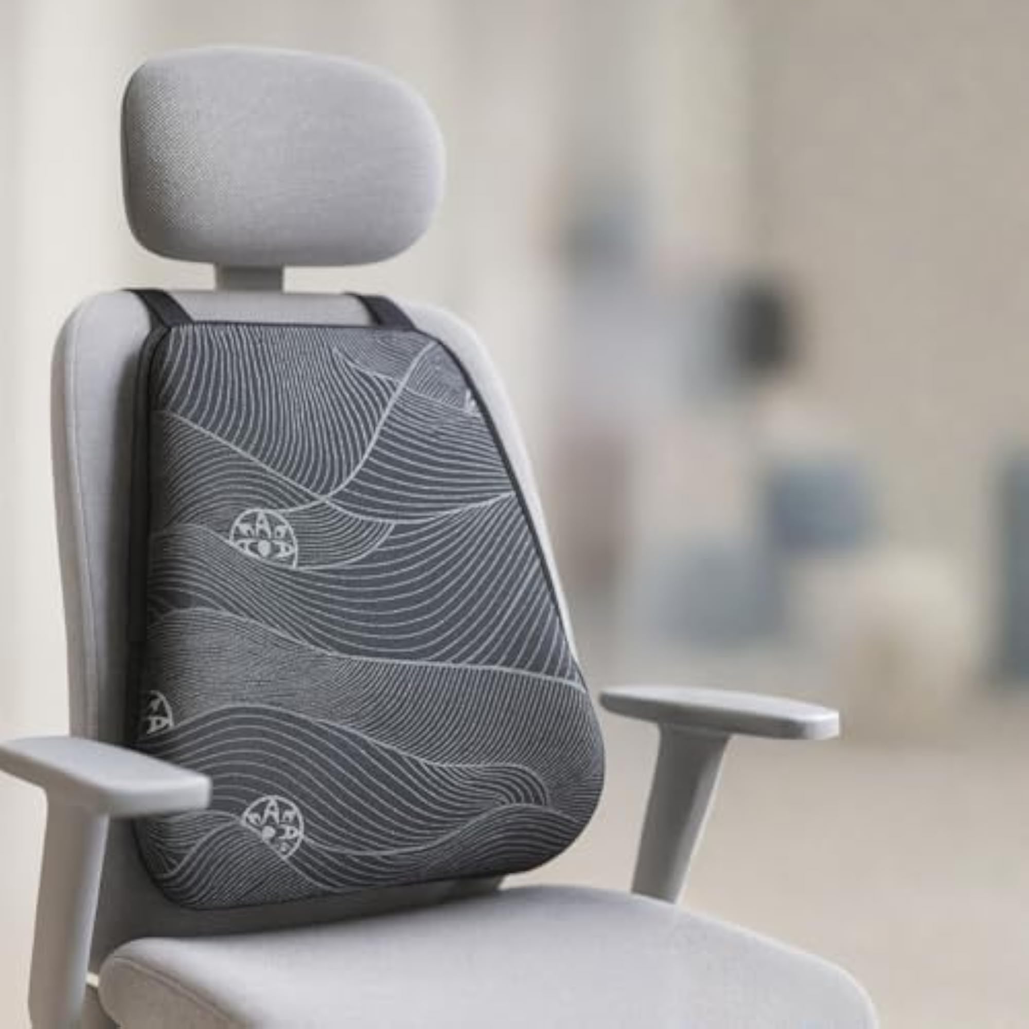 Memory Foam Slim Backrest Cushion Set of 1