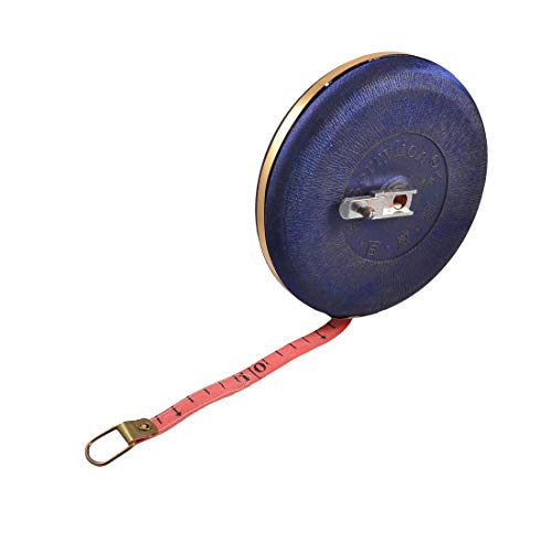Cinta métrica de fibra de vidrio 13mm, 30 metros, azul miniatura 1