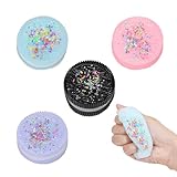 Kairsya Taba Squishy Sensory Toys - 4 Pack Silicone Cookie & Dumpling Squishy Food Squishies, Stress Relief Fidget Toys, Anxiety Relief for Sensory Play, Focus & Calm, Party Favors (4pcs)