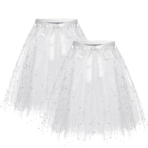 Jupe bouffante en tulle longue robe habillée unie de soirée pour femme