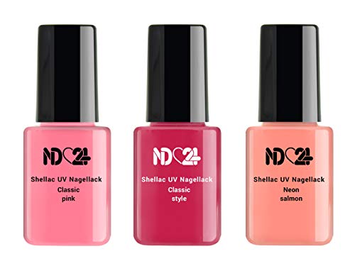 Hello Spring Collection Set - Shellac Uv Soak Off Gel Nagellack - Made in Germany (3 x 12ml) – Bild 3