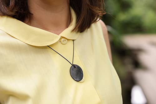 Heka Naturals Shungite Crystal Necklace Pendant | Healing Crystals & Chakra Necklace - Gemstone Jewelry for Men & Women - Spiritual and Joyous Gifts4