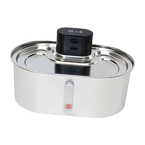Fuente automática de agua para gatos con sensor y USB miniatura 6