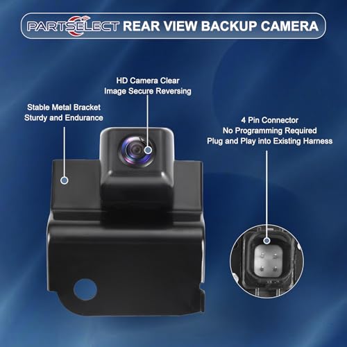 Image of Rear View Backup Camera 86790-35040 Replacement for Toyota FJ Cruiser 2009-2014 4.0L V6 Back Up Camera Replaces# 8679035040