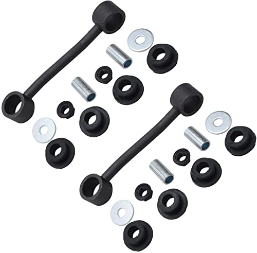Image of Detroit Axle - Front Lower Control Arm w /Ball Joint + Tie Rods + Sway Bars for 2008-2011 Jeep Liberty Dodge Nitro - 8pc Set
