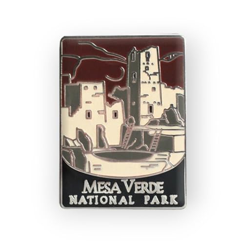 FARTICOSSIN Mesa Verde National Park Pin - Colorado Souvenir, Official Traveler Series
