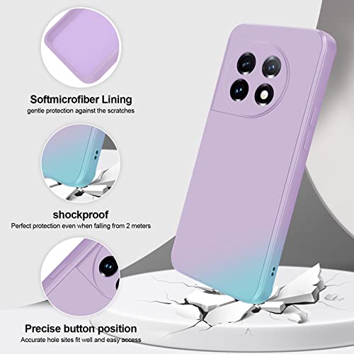 GiiYoon Case Compatible with Oneplus 11, Silky-Soft Touch Full-Body Protective Phone Silicone Case - Image 2