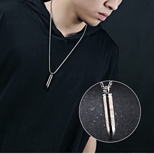 Collana da Uomo con Ciondolo a Forma di Croce in