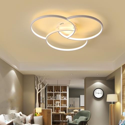 Plafonnier LED Jiawu intensité variable et température réglable 3000K-6500K - 5
