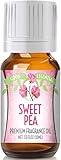 Good Essential Professional Sweet Pea Fragrance Oil 10ml (0.33 fl oz) for Diffuser, Candles, Soaps, Lotions, Perfume - Aromatherapy Sweet Pea Scented Oil