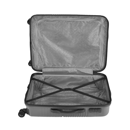 Image of Safari Carter Hard-Sided Polypropylene Medium Size Spinner Wheels Luggage Suitcase(67 cm, Grey)