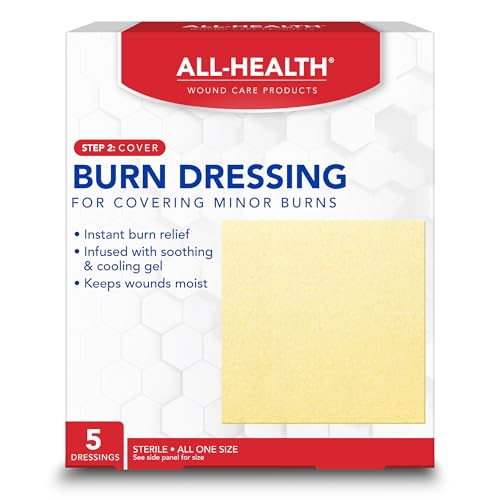 All Health Burn Dressing for Minor Burns (5 ct)