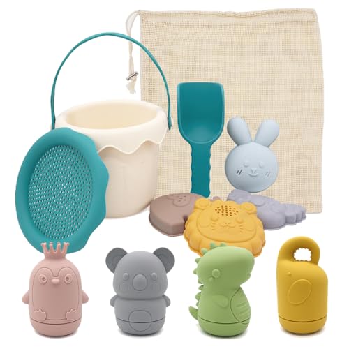 Juguetes playa bebe y niños kit de arena de silicona para tardes de diversión en familia