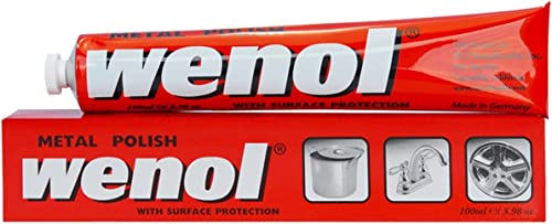 Wenol Silver Polish Polishes & Preserves Metal and Non-Metal Surfaces Great for Brass, Copper, Silver, Gold, Stainless Steel, Chrome, Tin, Aluminum, Painted Surfaces, Ceramic Tile and Fiberglass.