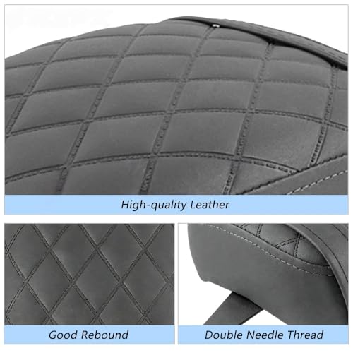 Asiento moto cojín trasero negro para motocicleta Honda Rebel CM1100 CMX1100 2021-2025 3